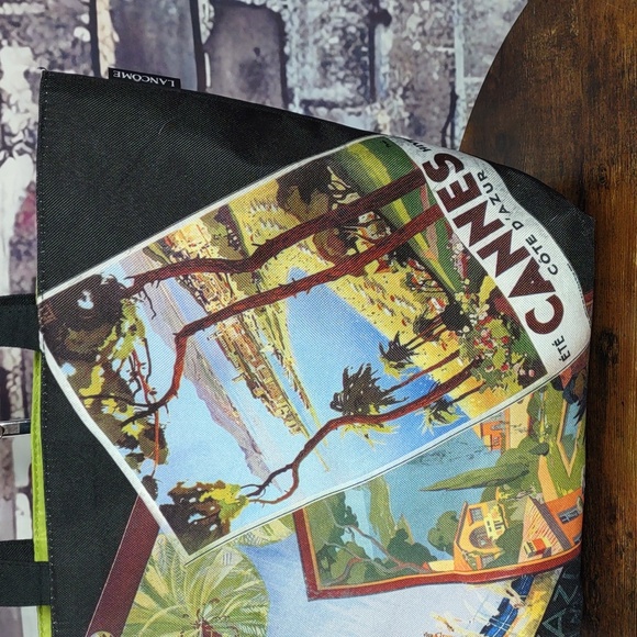 Lancome "Riveria Collection" Canvas Tote Bag - Picture 2 of 8